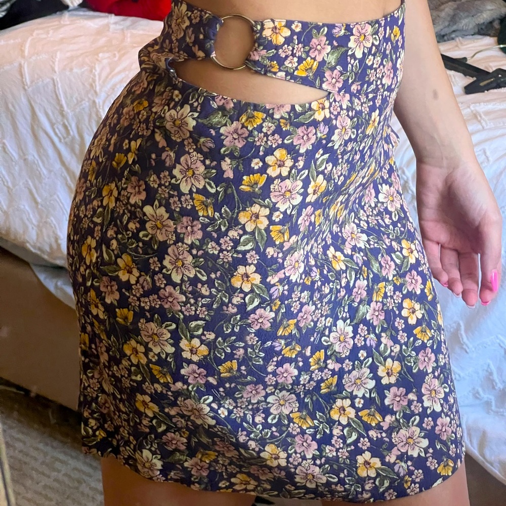 Floral skirt